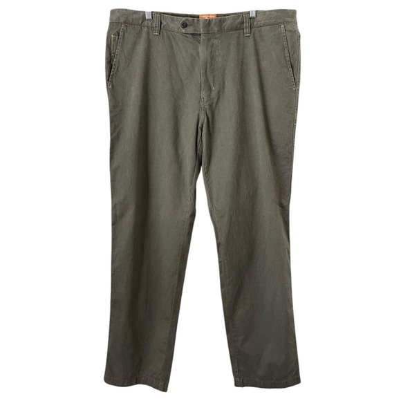 Tommy Bahama Other - Tommy Bahama Sandsibar Green Khaki Pima Cotton Trouser Chino Pants Size 40x34